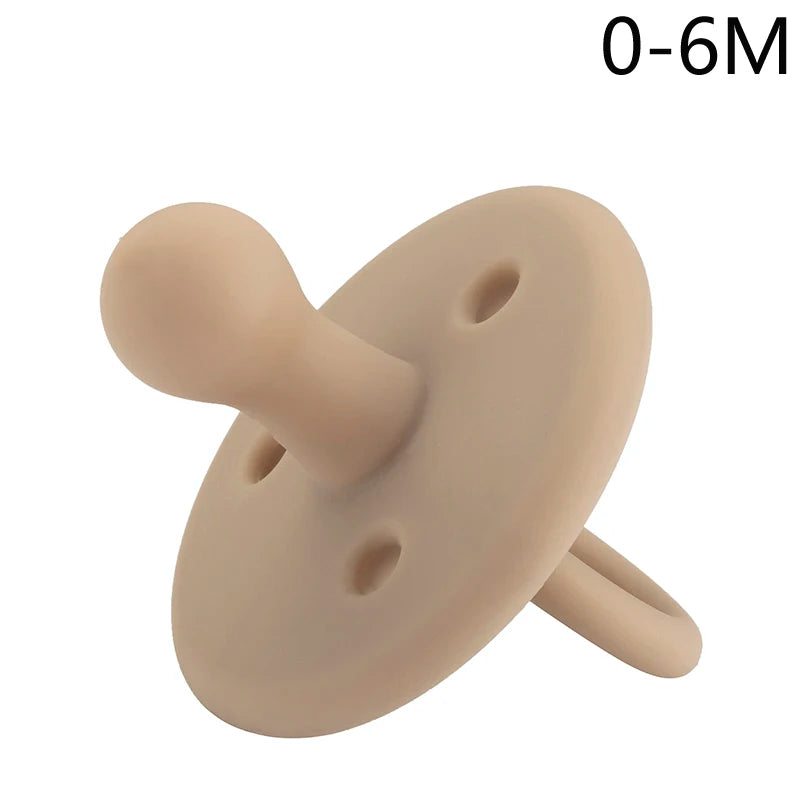 Baby Silicone Soother Pacifier BPA Free Infant Nipple Soft Nursing Accessories Newborn Dummy Soother Food Grade Silicone