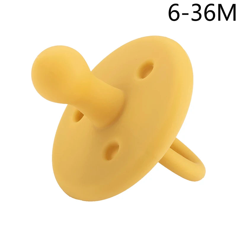 Baby Silicone Soother Pacifier BPA Free Infant Nipple Soft Nursing Accessories Newborn Dummy Soother Food Grade Silicone