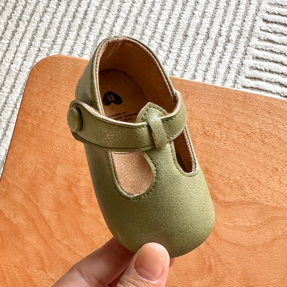 Baby Girls Shoes Multicolour Princess Toddlers Shoes Soft Soled Non-Slip Crib Shoes First Walkers 0-18M