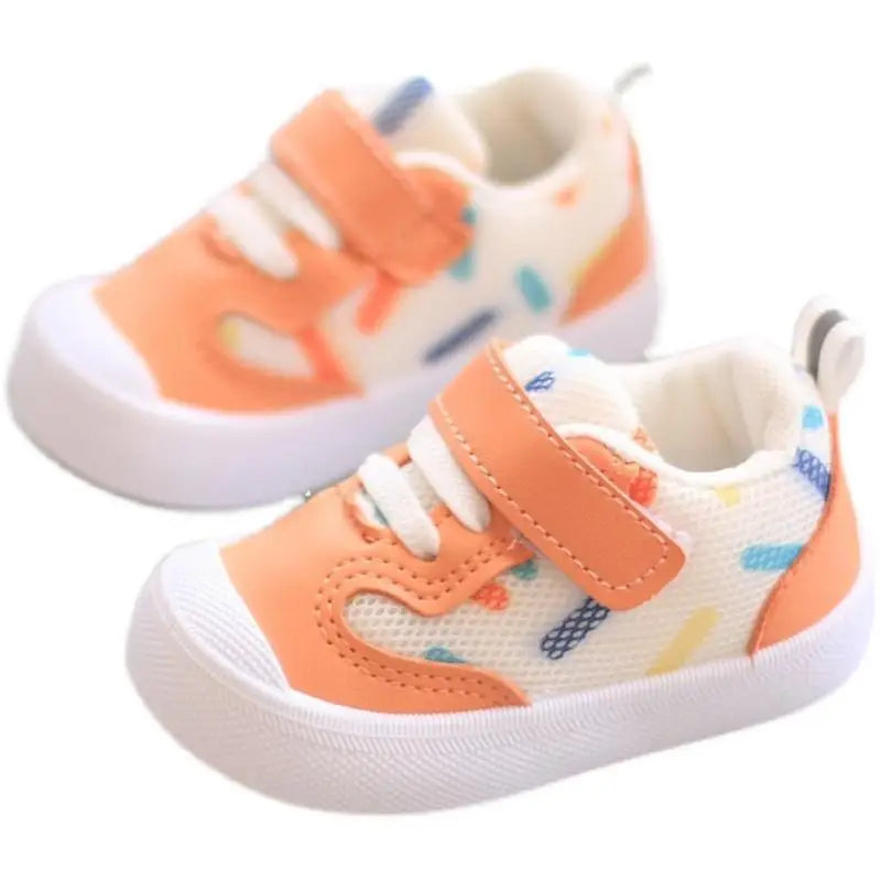 Baby Shoes Mesh Breathable Sneakers Newborn Boys Girls Soft Sole Anti-slip First Walker Infant Toddler Tennis Shoes Zapatos Bebe