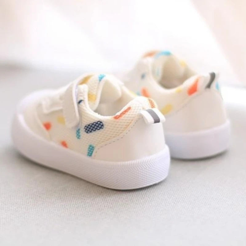 Baby Shoes Mesh Breathable Sneakers Newborn Boys Girls Soft Sole Anti-slip First Walker Infant Toddler Tennis Shoes Zapatos Bebe