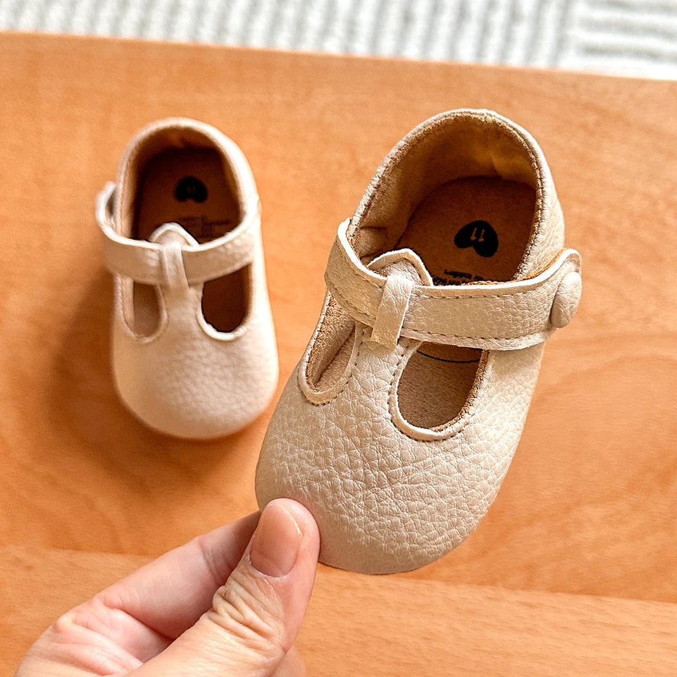 Baby Girls Shoes Multicolour Princess Toddlers Shoes Soft Soled Non-Slip Crib Shoes First Walkers 0-18M
