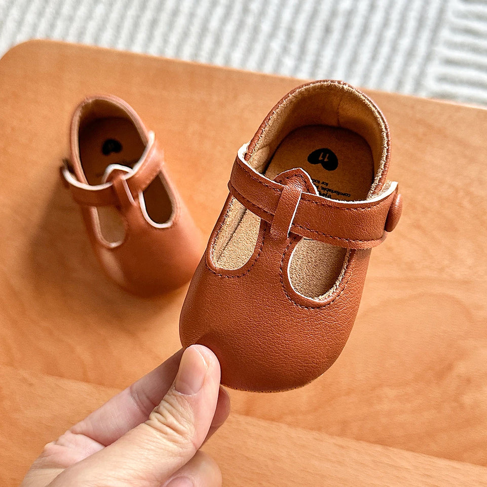 Baby Girls Shoes Multicolour Princess Toddlers Shoes Soft Soled Non-Slip Crib Shoes First Walkers 0-18M