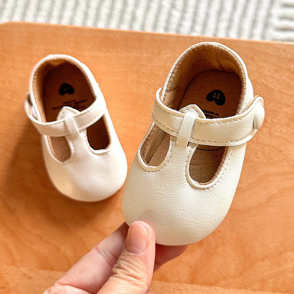 Baby Girls Shoes Multicolour Princess Toddlers Shoes Soft Soled Non-Slip Crib Shoes First Walkers 0-18M