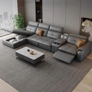 Italian Modern Sofas Minimalist Living Room Electric Lazy Sofas Relax Armchairs Apartment Articulos Para El Hogar Accessories